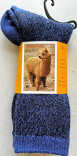 Load image into Gallery viewer, Tey Art Alpaca Socks-Twist Blue (M)
