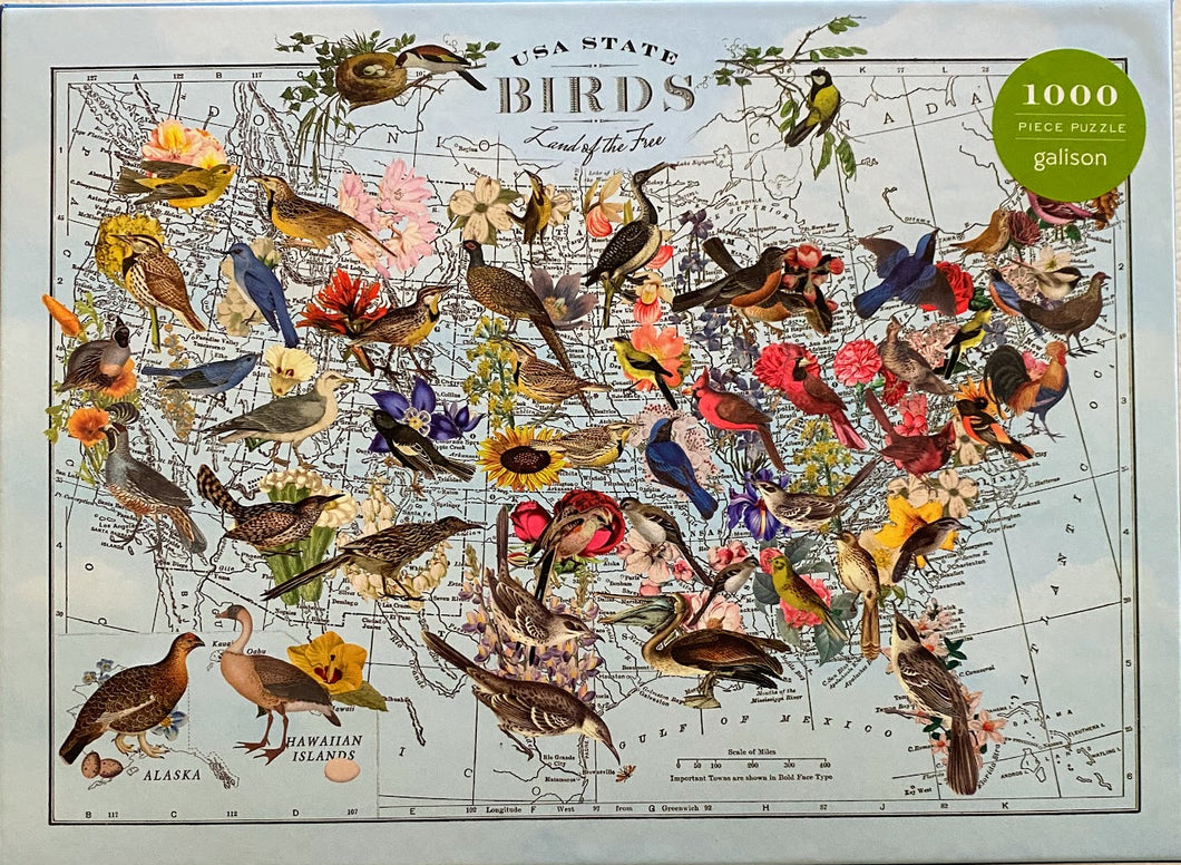 USA State Birds Puzzle