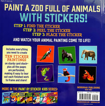Load image into Gallery viewer, Paint By Sticker Kids-Zoo Animals
