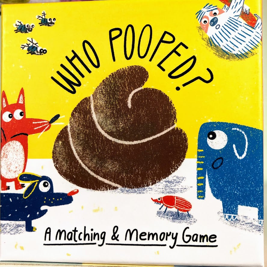 Who Pooped? A Matching and Memory Game