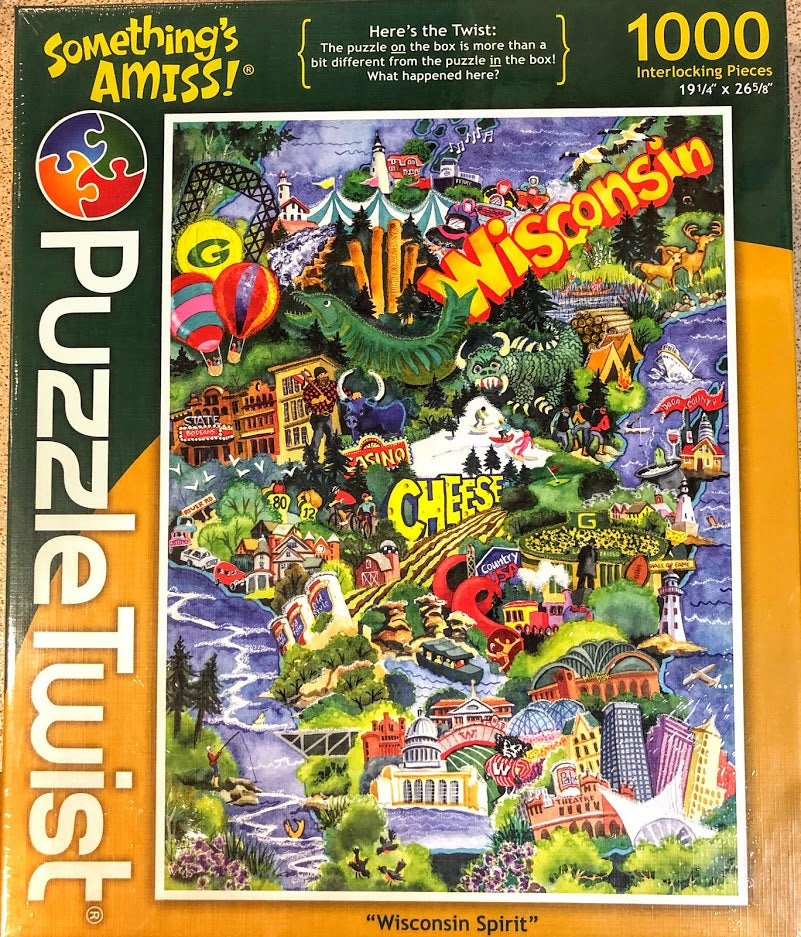 Puzzle Twist Wisconsin Spirit Puzzle