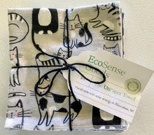 Load image into Gallery viewer, Kitties on Gray No Paper Towels
