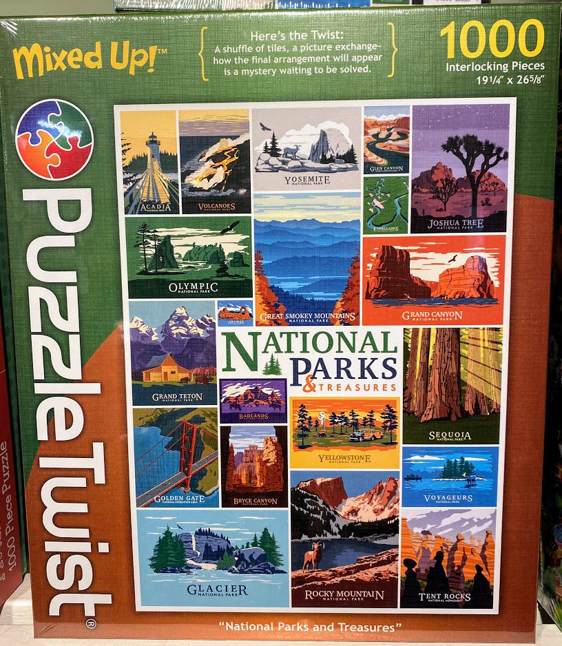 Puzzle Twist National Parks & Treasures Puzzle