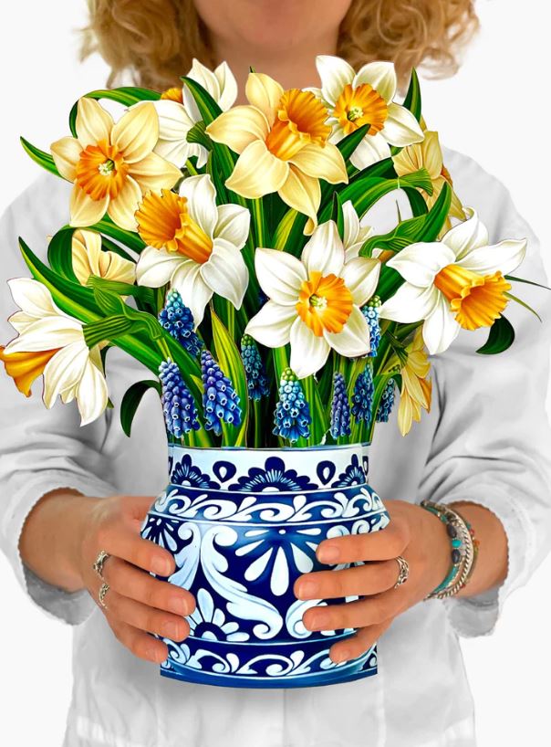 Fresh Cut Paper Flowers-English Daffodils
